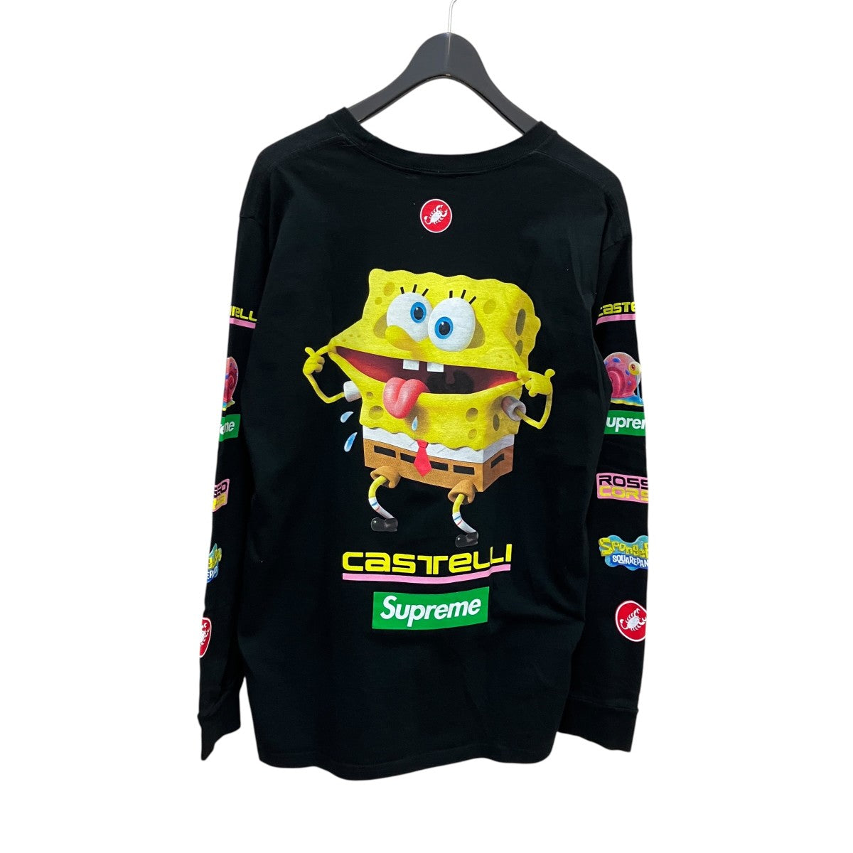Supreme 25SSSpongeBob Castelli Racing L S Tee長袖Tシャツ 古着・中古-3枚目のアイテム画像
