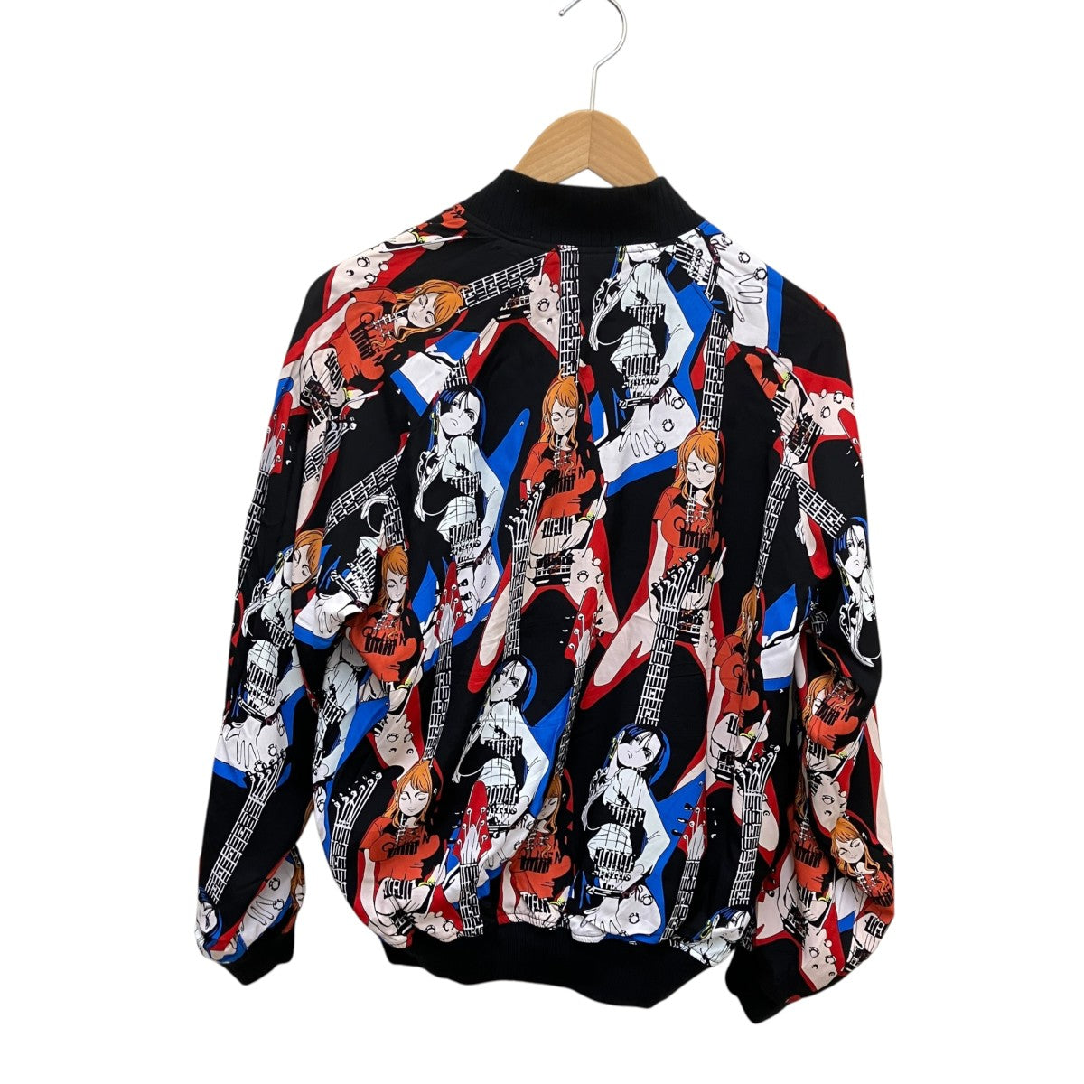 Hysteric Glamour x ONE PIECE Nami Flying V Embroidered Sukajan Jacketリバーシブルスタジャン02253AB17 古着・中古-6枚目のアイテム画像