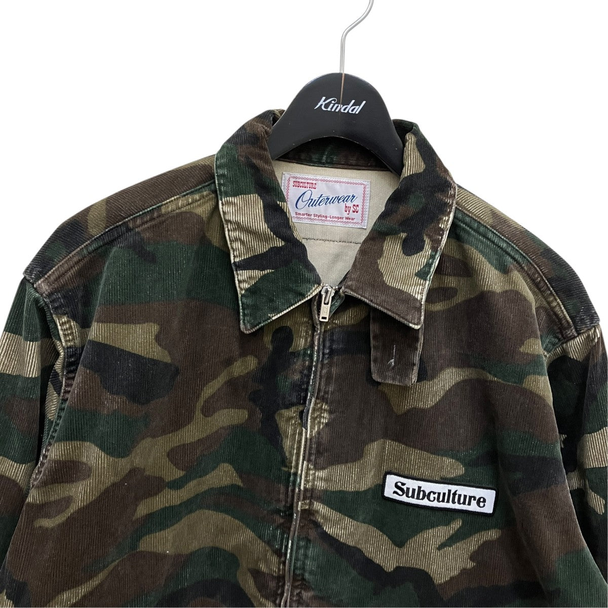 Subculture 25SSCorduroy Swing Top With PatchesカモフラジャケットSCJK-S2501 古着・中古-2枚目のアイテム画像