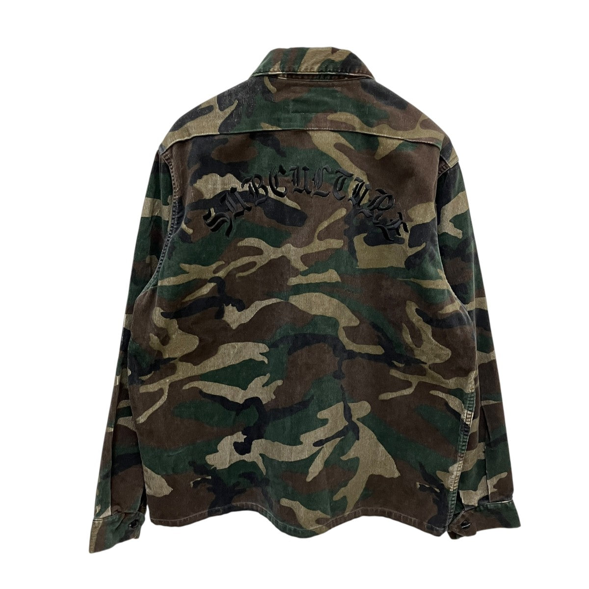 Subculture 25SSCorduroy Swing Top With PatchesカモフラジャケットSCJK-S2501 古着・中古-3枚目のアイテム画像