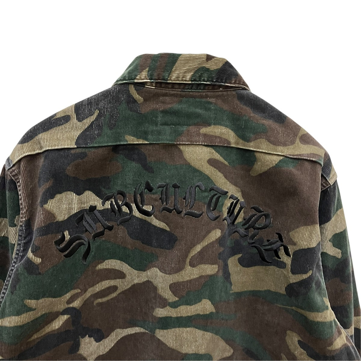 Subculture 25SSCorduroy Swing Top With PatchesカモフラジャケットSCJK-S2501 古着・中古-4枚目のアイテム画像