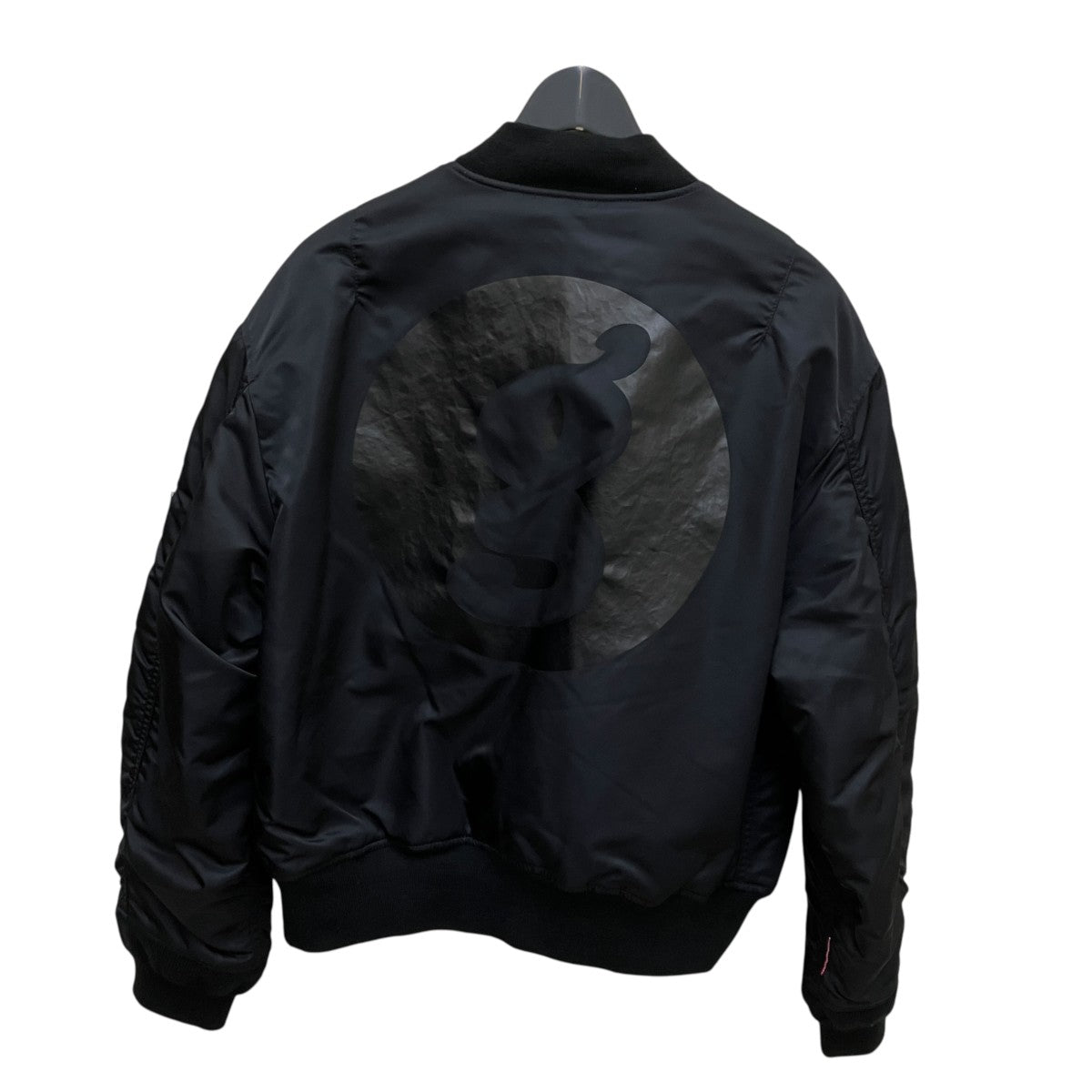 26SSReversible MA-1無地×レオパードリバーシブルMA-1ジャケット