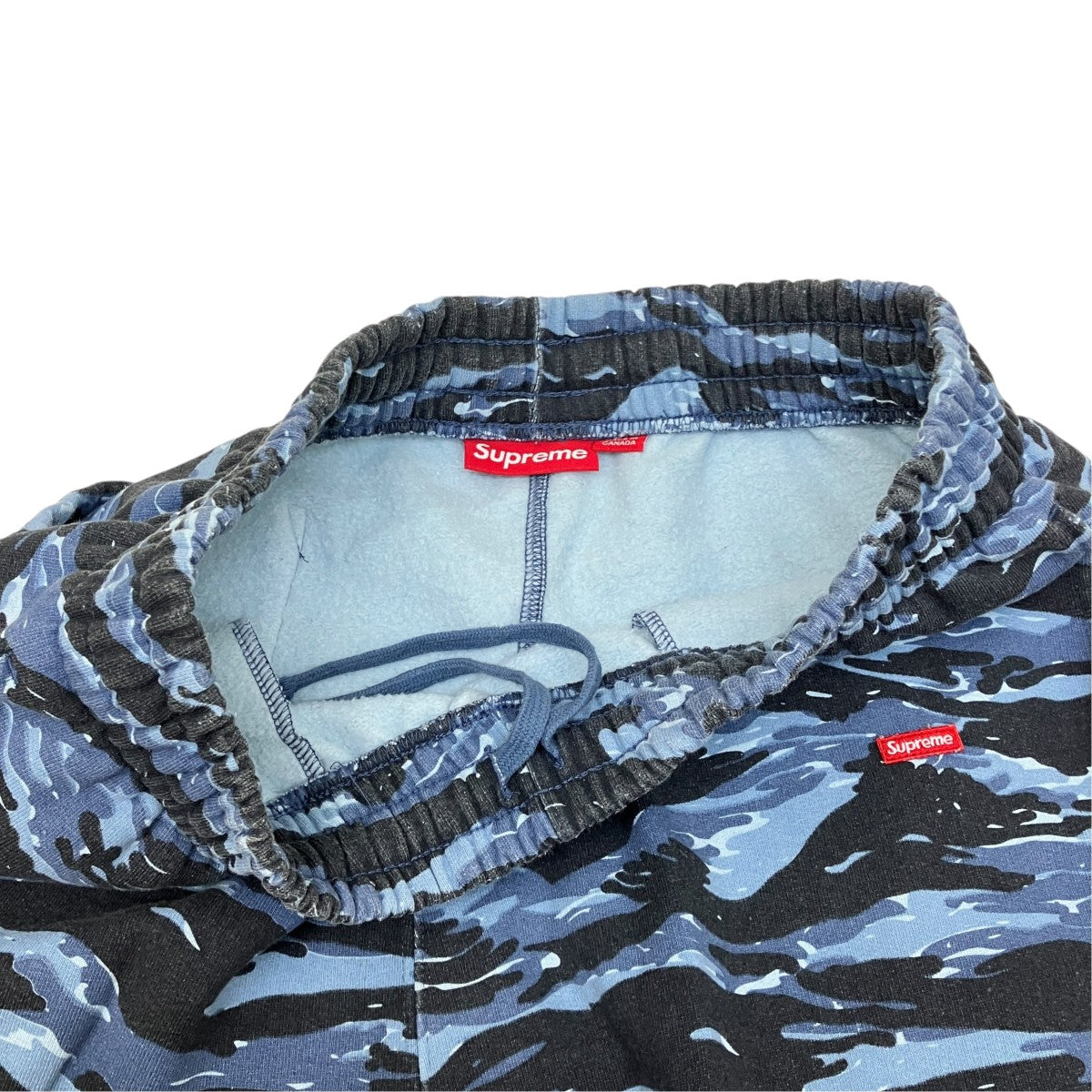 24AWSMALL BOX  SWEATPANTカモフラージュ柄スウェットパンツ