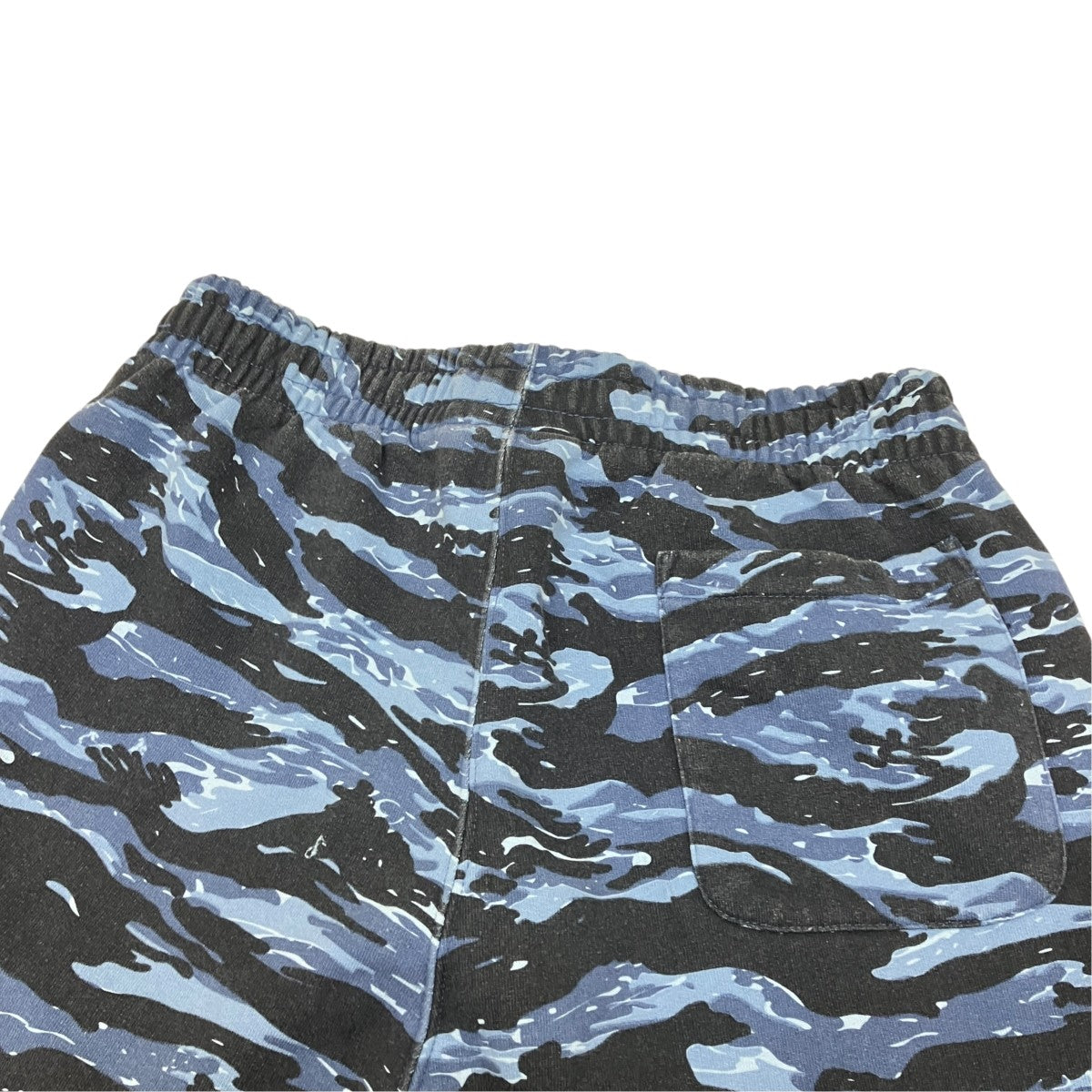24AWSMALL BOX  SWEATPANTカモフラージュ柄スウェットパンツ