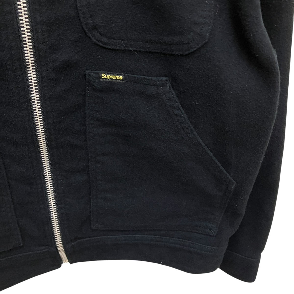 Supreme 23AWMoleskin Work Jacketジップアップジャケット 古着・中古-4枚目のアイテム画像