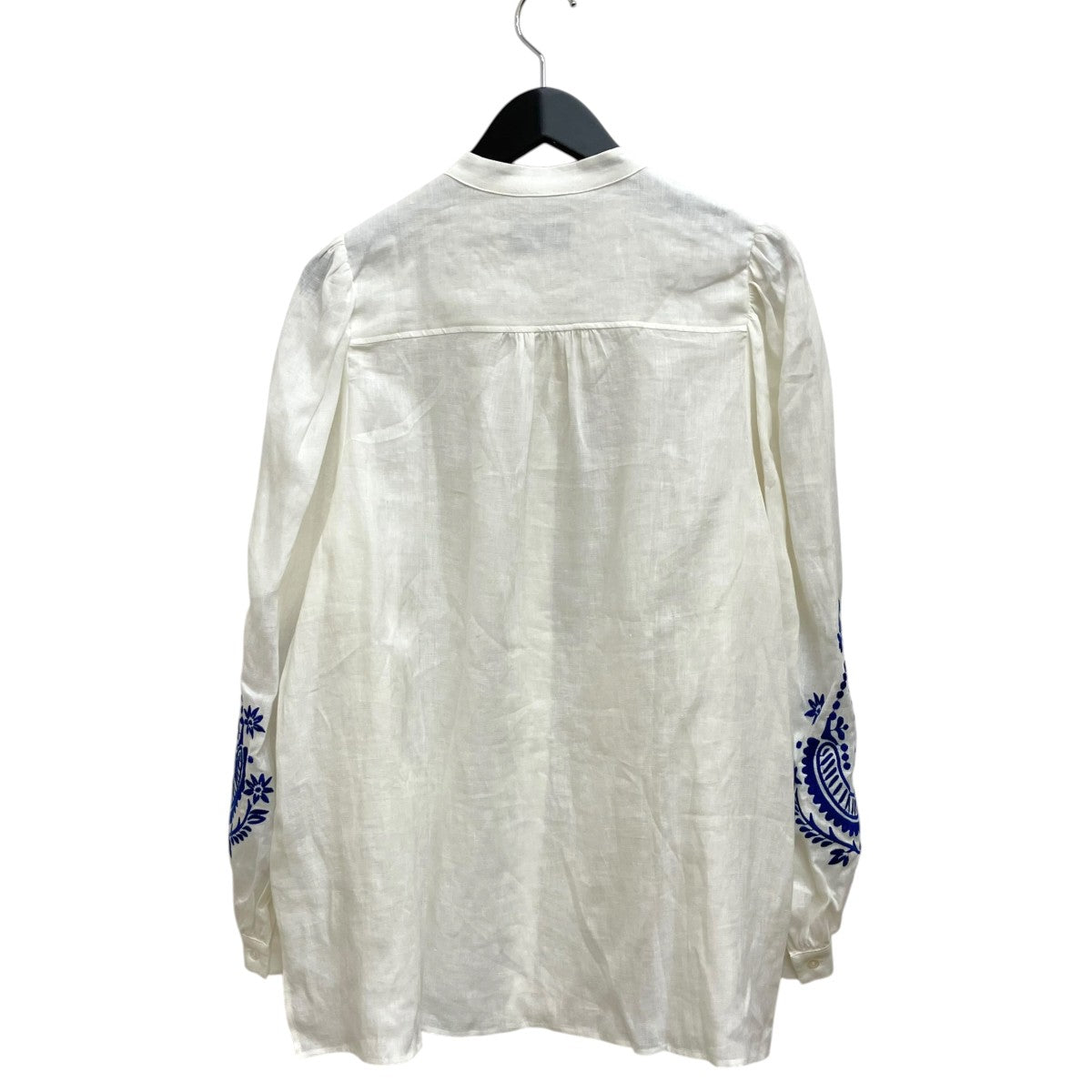 Weekend Max Mara バンドカラーシャツ 古着・中古-2枚目のアイテム画像