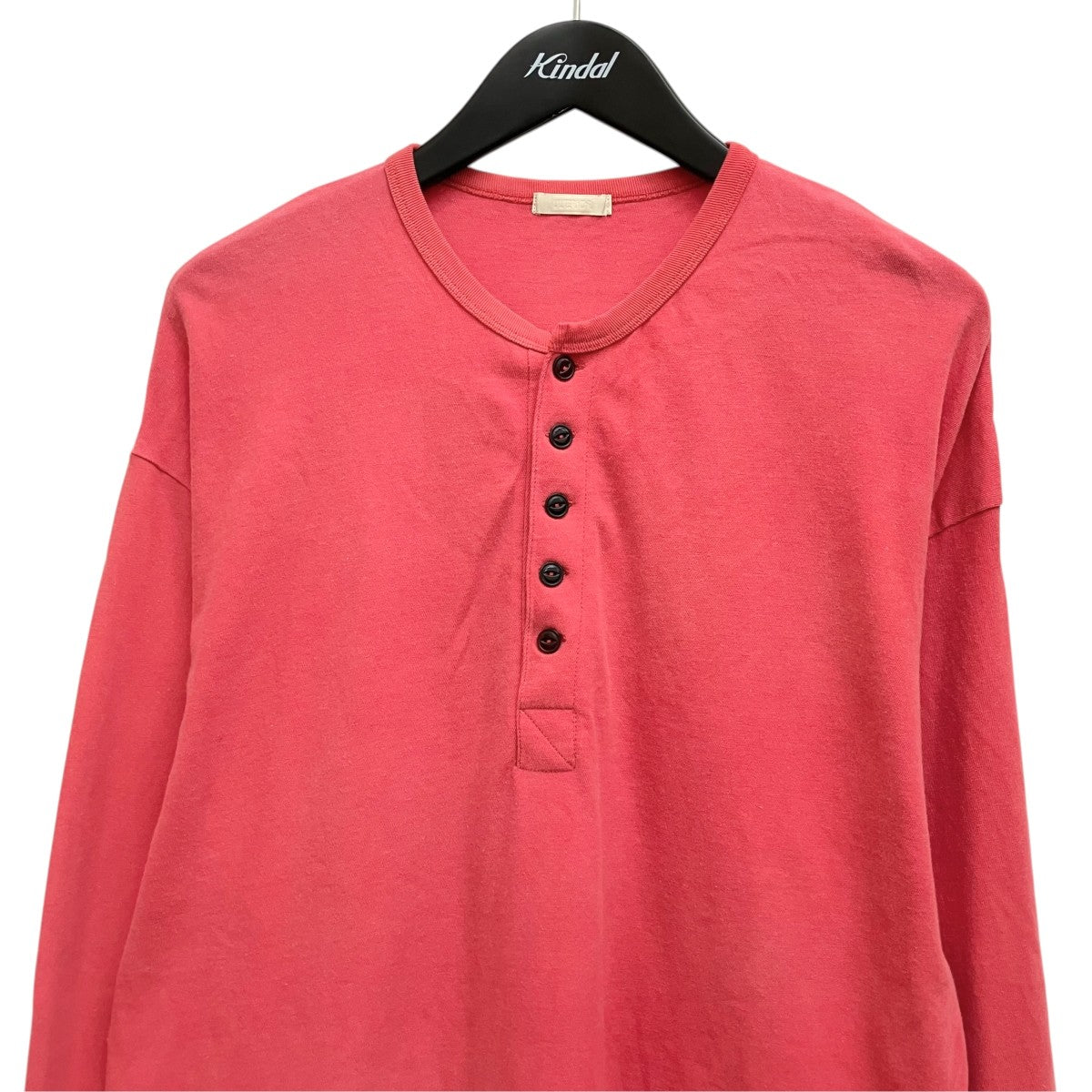 ULTERIOR FADED TWIST TENJIKU HENLEY-NECK TOP UCS107-LA244 古着・中古-3枚目のアイテム画像