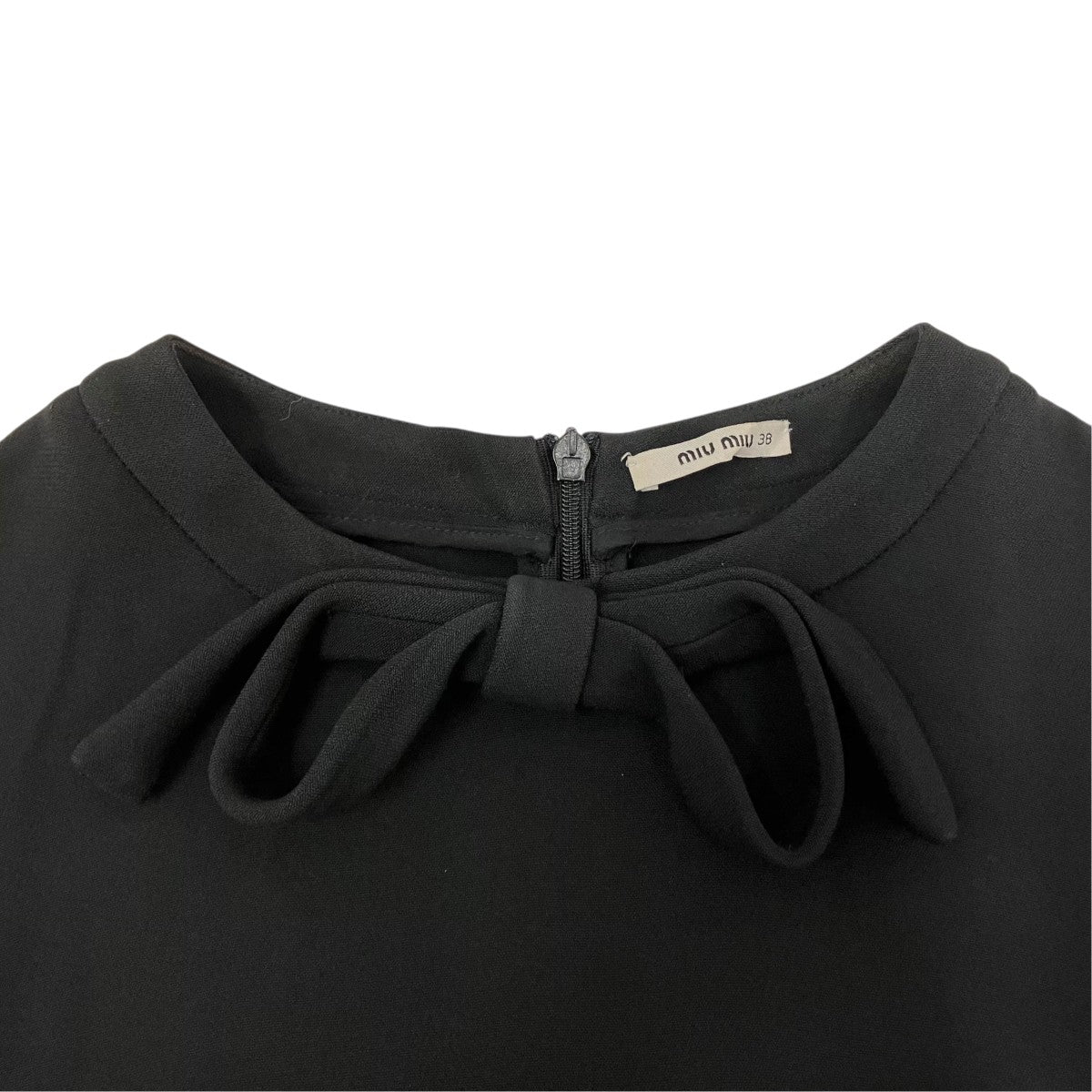 MIU MIU 2010年ノースリーブワンピースAMM1 古着・中古-6枚目のアイテム画像