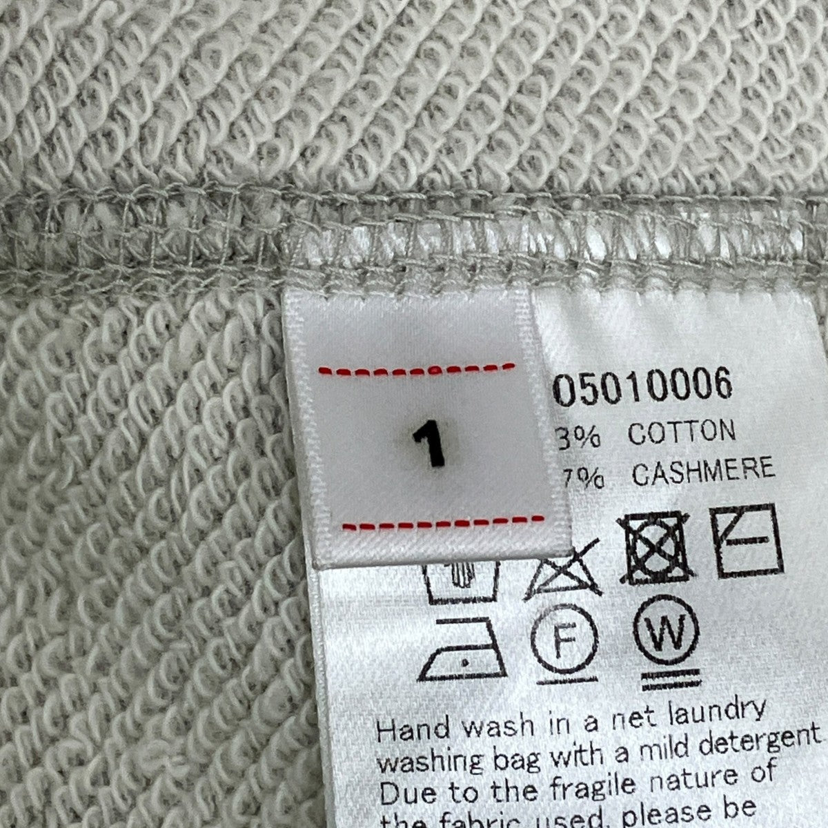 VISVIM COURT SWEAT L S ／0124105010006 古着・中古-6枚目のアイテム画像
