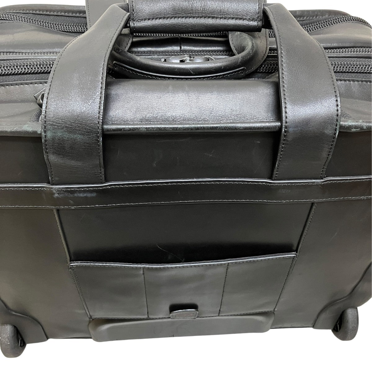 【美品】TUMI トゥミ 96103DH キャリーケース レザー 二輪 TUMI(トゥミ) アルファ エクスパンダブル キャリーバッグ＆ブリーフ
