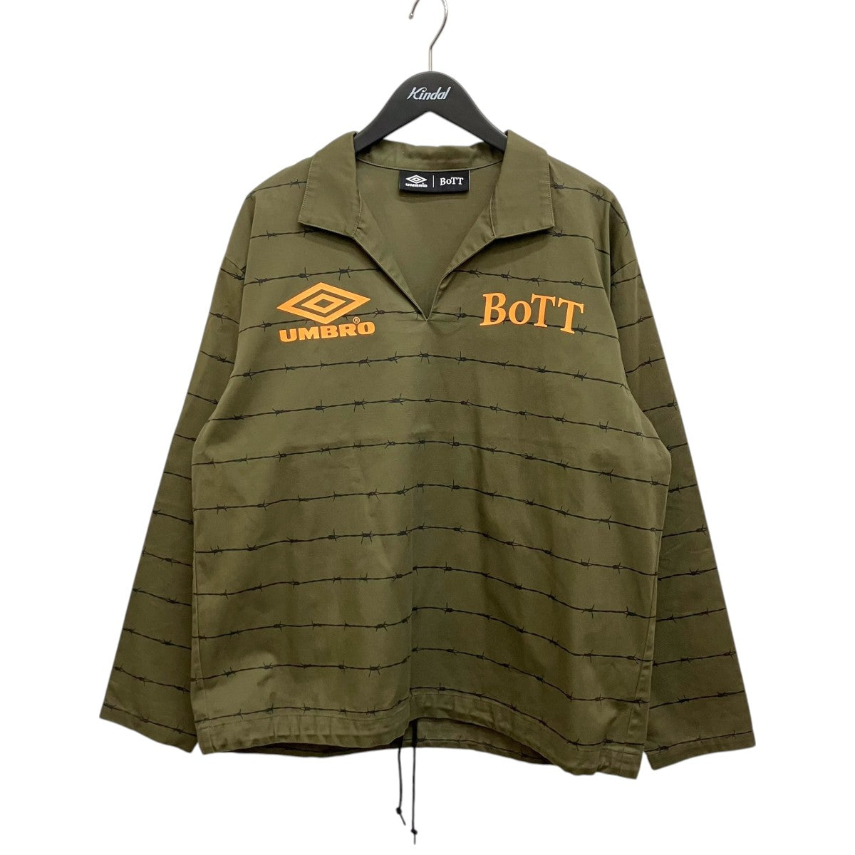 UMBRO×BoTT プルオーバーシャツ75-11-0015-493 古着・中古-1枚目のアイテム画像