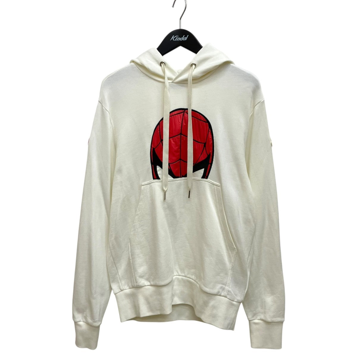 MONCLER ×MARVEL SPIDERMANプルオーバーパーカーH20918G00005 809KR 古着・中古-1枚目のアイテム画像