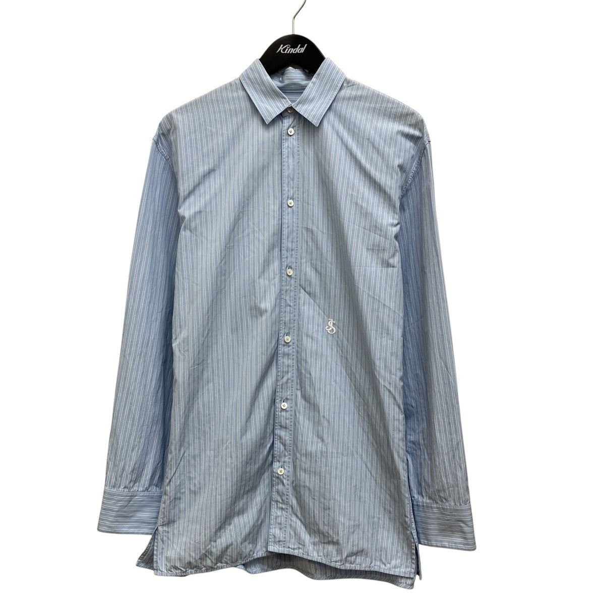 JIL SANDER 23AW THURSDAY ストライプシャツ J24DL0105 古着・中古-1枚目のアイテム画像
