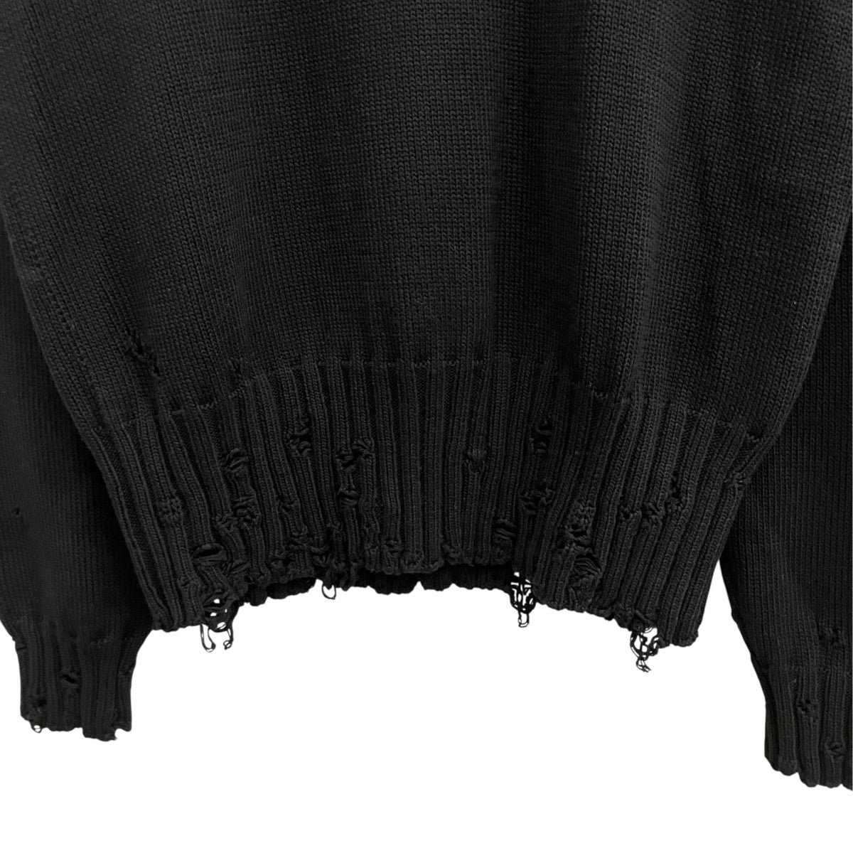 MARNI 23AW コットンダメージクルーネックニット GCMG0210A0 古着・中古-4枚目のアイテム画像