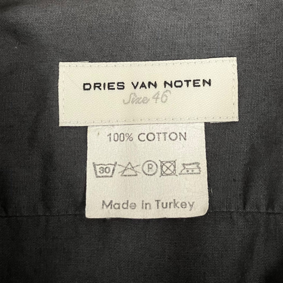 DRIES VAN NOTEN 長袖シャツ 古着・中古-8枚目のアイテム画像