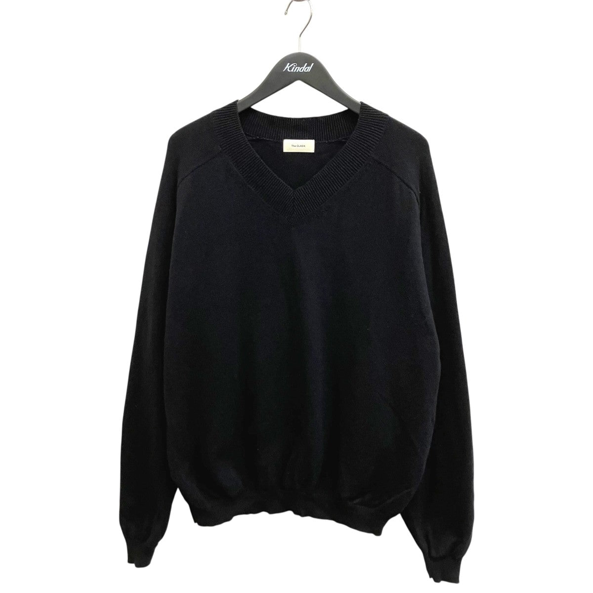 THE RERACS V NECK JUMPER カシミヤ混薄手ニット26SS-CKKT-037 古着・中古-1枚目のアイテム画像