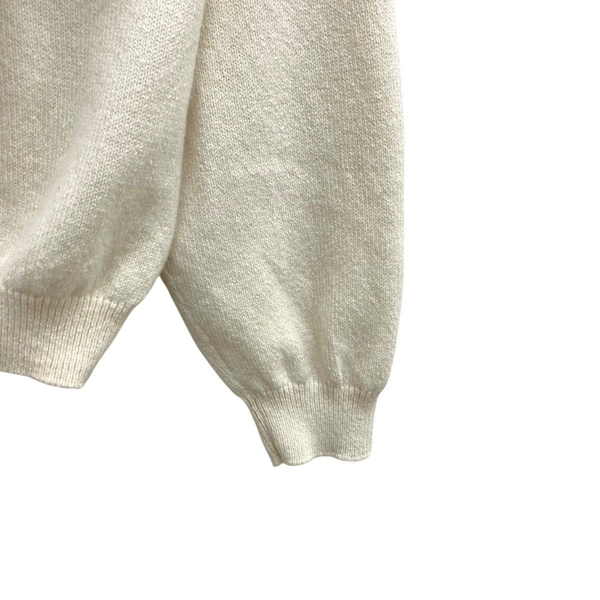 THE RERACS V NECK JUMPER カシミヤ混薄手ニット26SS-CKKT-037 古着・中古-4枚目のアイテム画像
