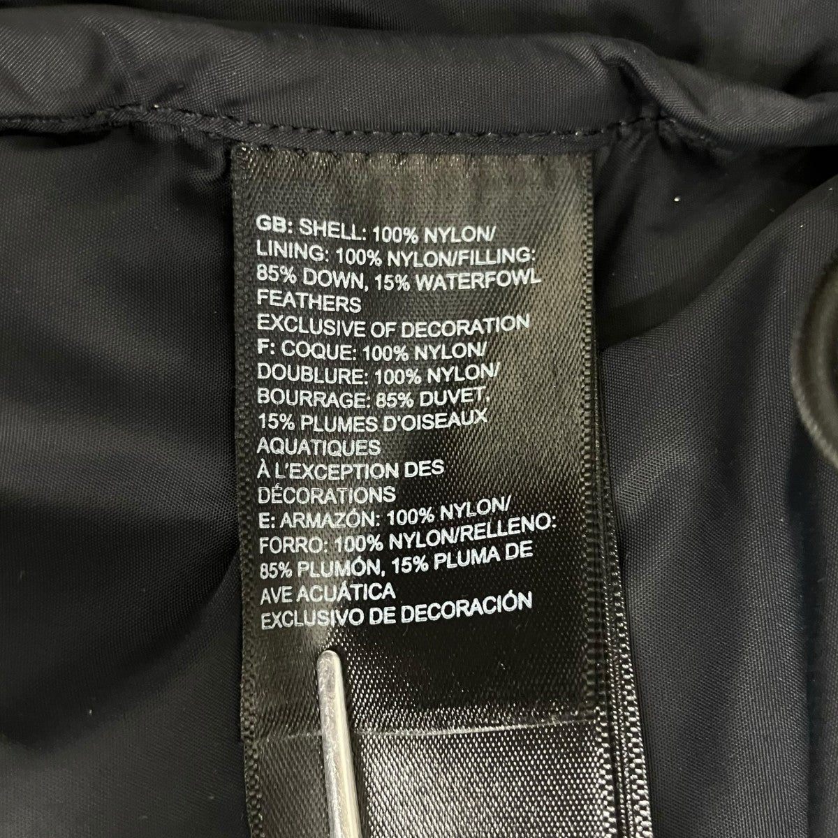 THE NORTH FACE 1996 RETRO NUPTSE JACKETダウンジャケットNF0A3C8D 古着・中古-9枚目のアイテム画像