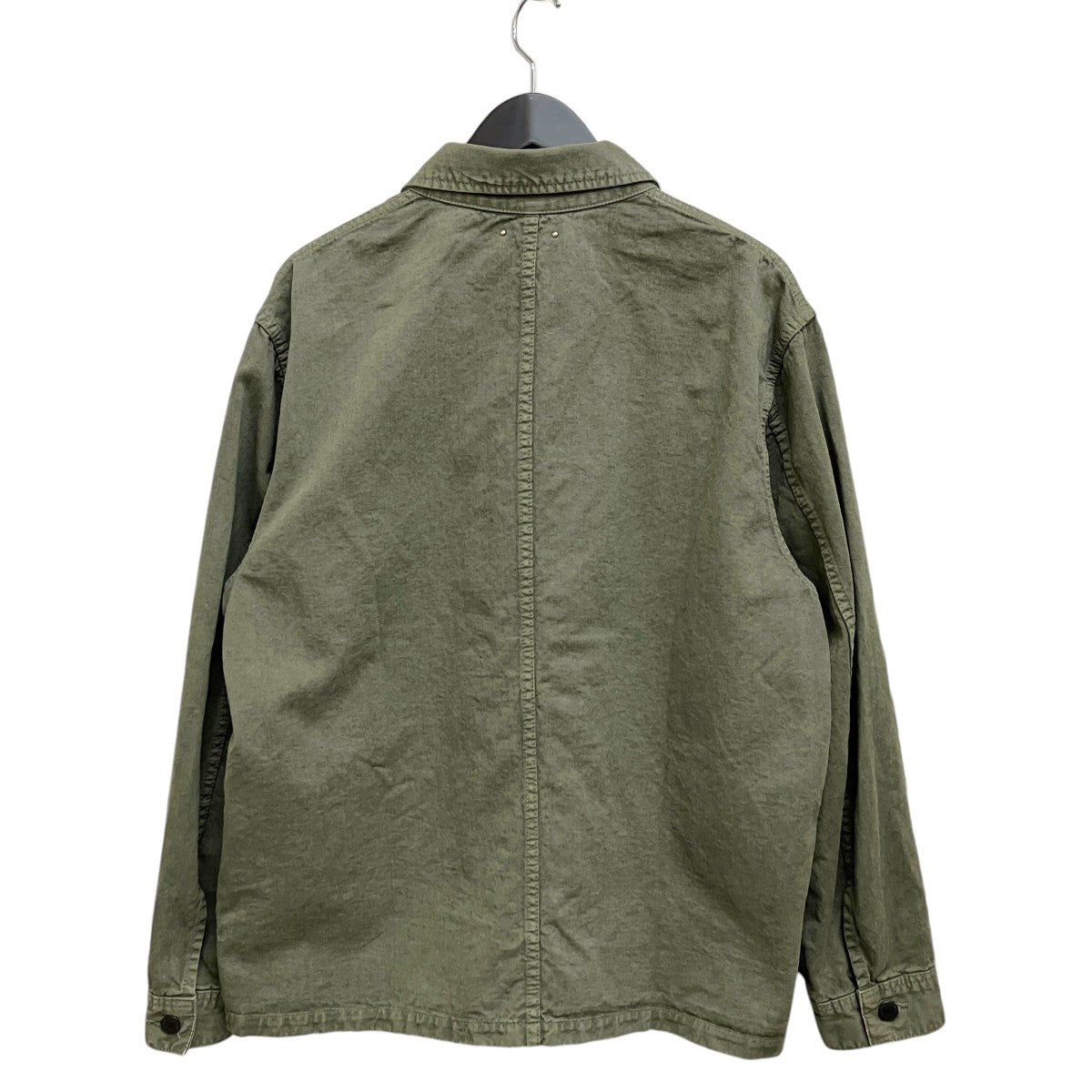 MINEDENIM Cotton Linen Light Chino Shirt JKT 2604-8003-42-022 古着・中古-2枚目のアイテム画像