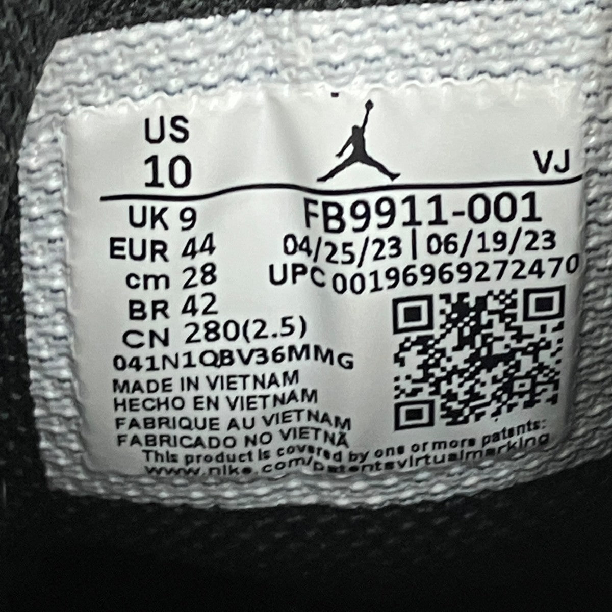 NIKE AIR JORDAN 1 MIDハイカットスニーカーFB9911-001 古着・中古-10枚目のアイテム画像