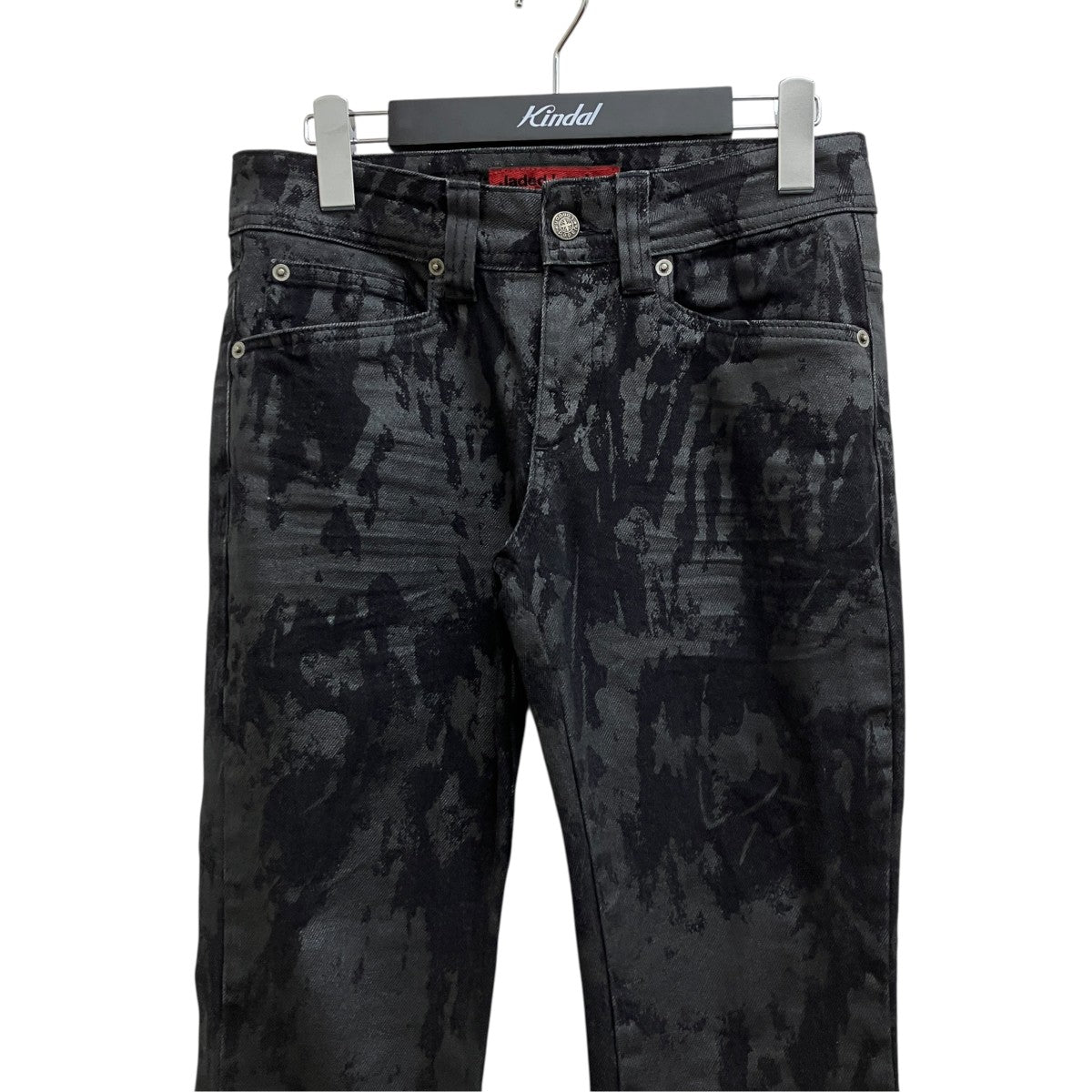 JADED LONDON(ジェイデッドロンドン) Wax Coated Drift Bootcut Jeans