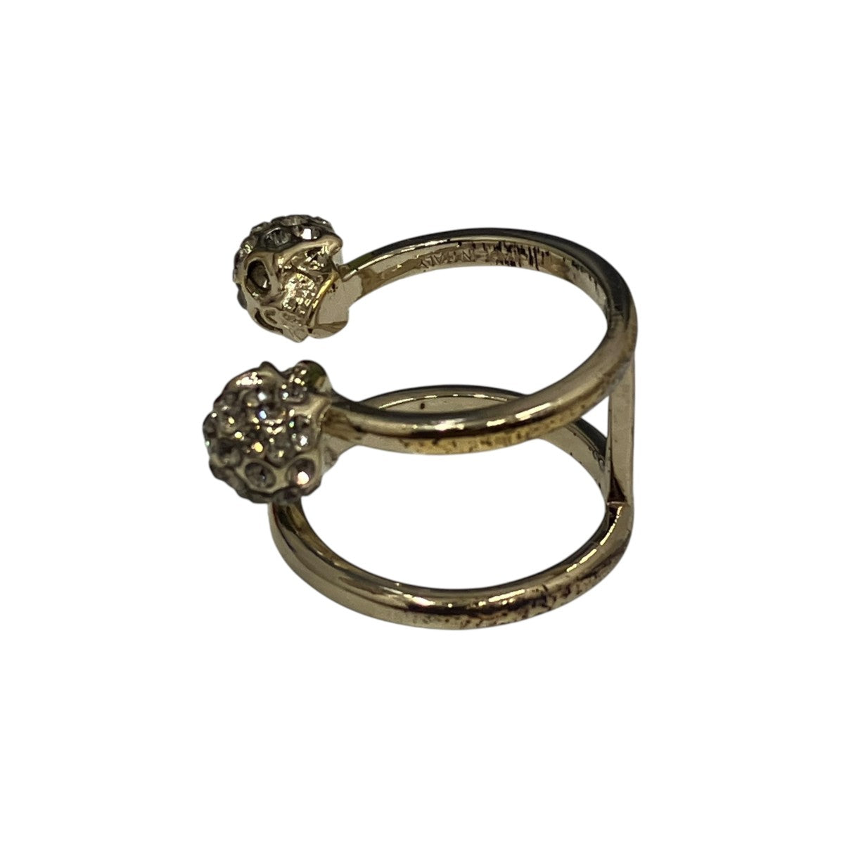 Twin Skull Double Ringリング855408J160K7286