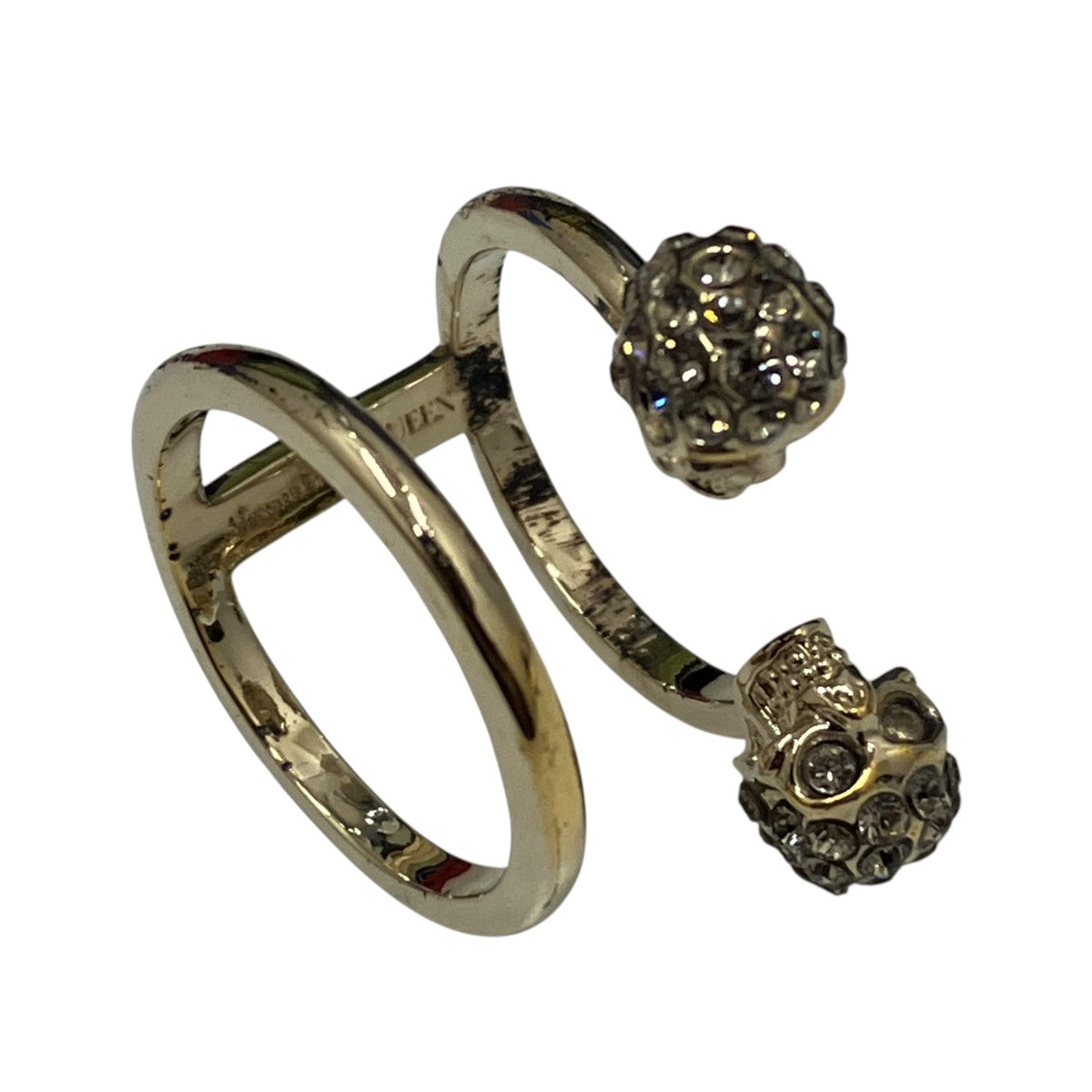 Twin Skull Double Ringリング855408J160K7286