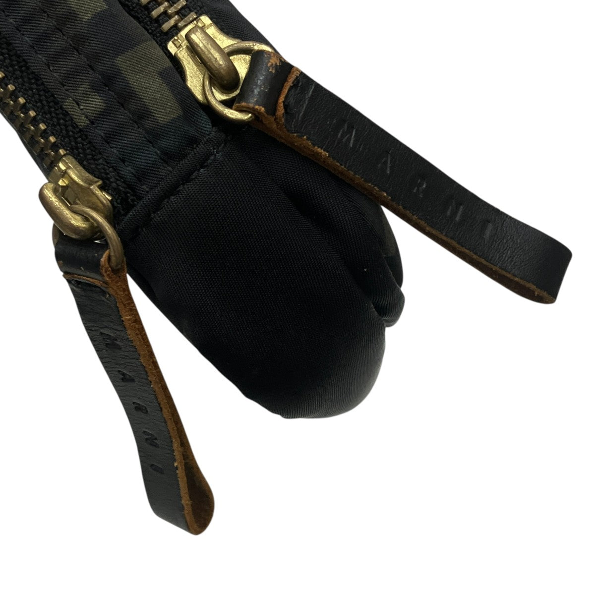 PORTER×MARNI FLEX COLLECTION W ZIP POUCH L SIZEダブルジップポーチ26WF000945128 古着・中古-5枚目のアイテム画像
