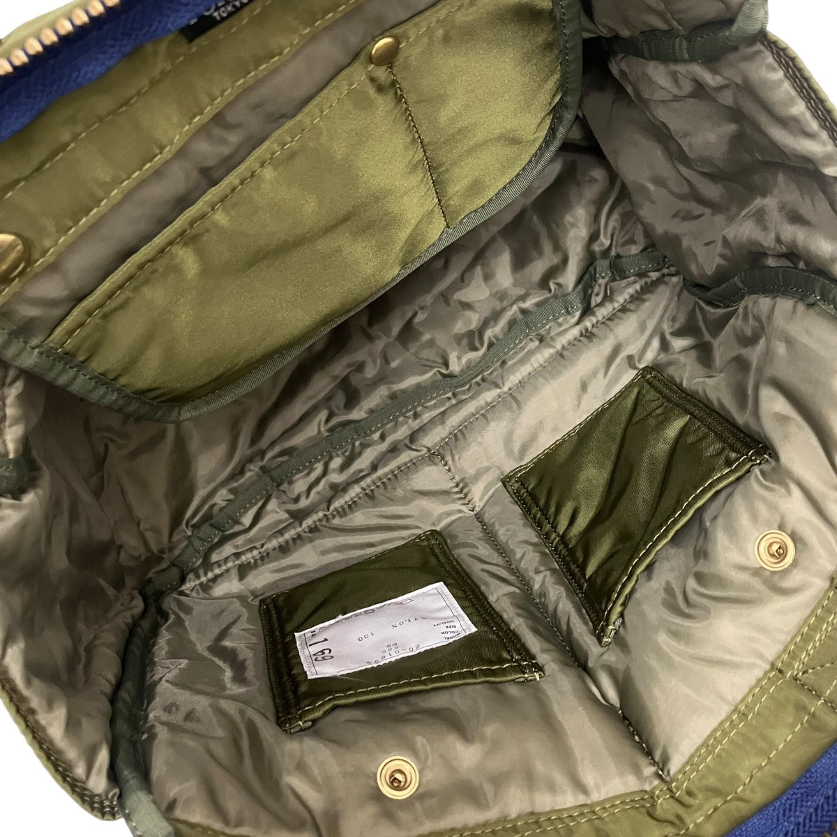 PORTER×sacai 20SSPocket Tote Medium2WAYバッグ20-0169S 古着・中古-6枚目のアイテム画像