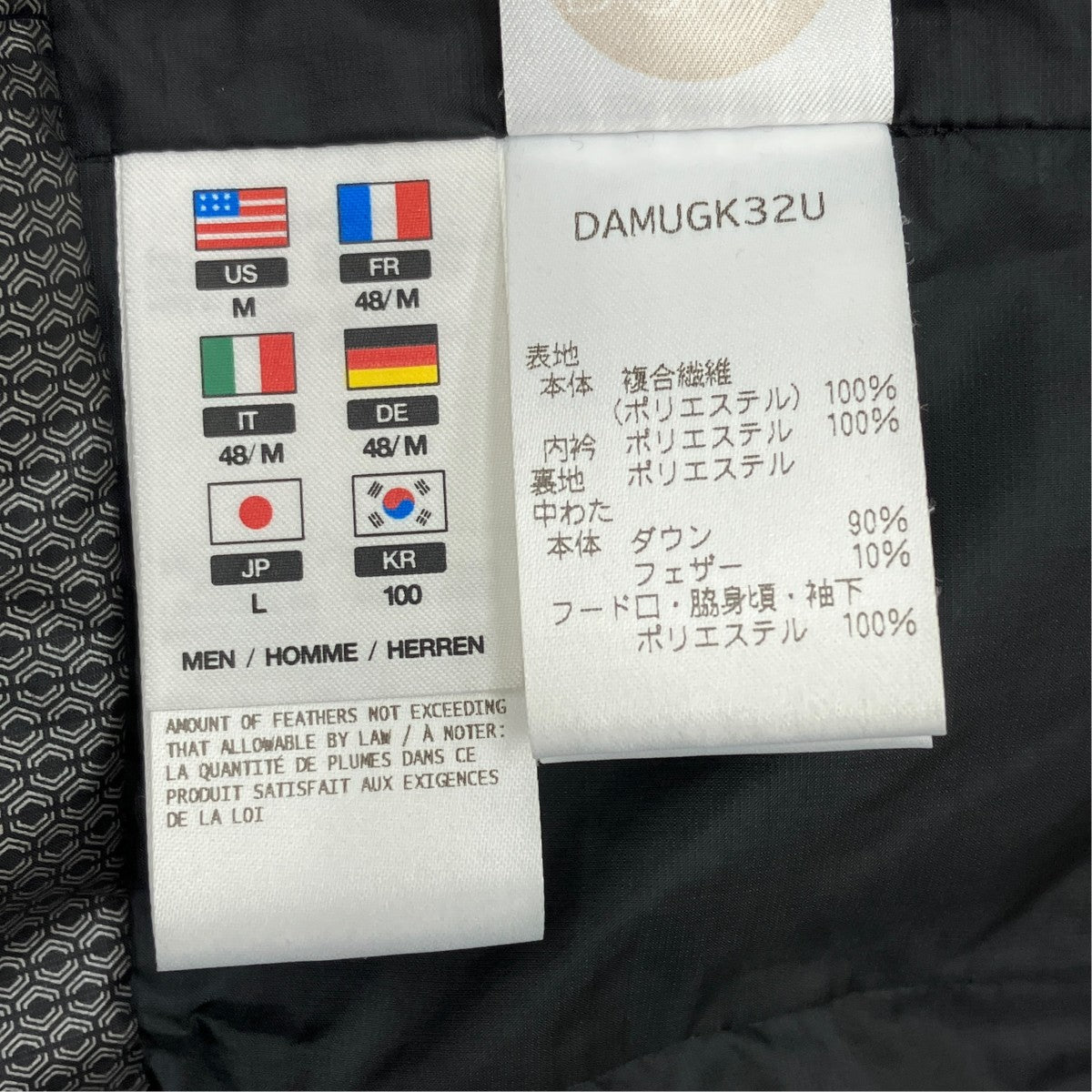 Descente ALLTERRAIN MIZUSAWA DOWN OVERSIZED JACKET MOUNTAINEER ／DAMUGK32U 古着・中古-6枚目のアイテム画像