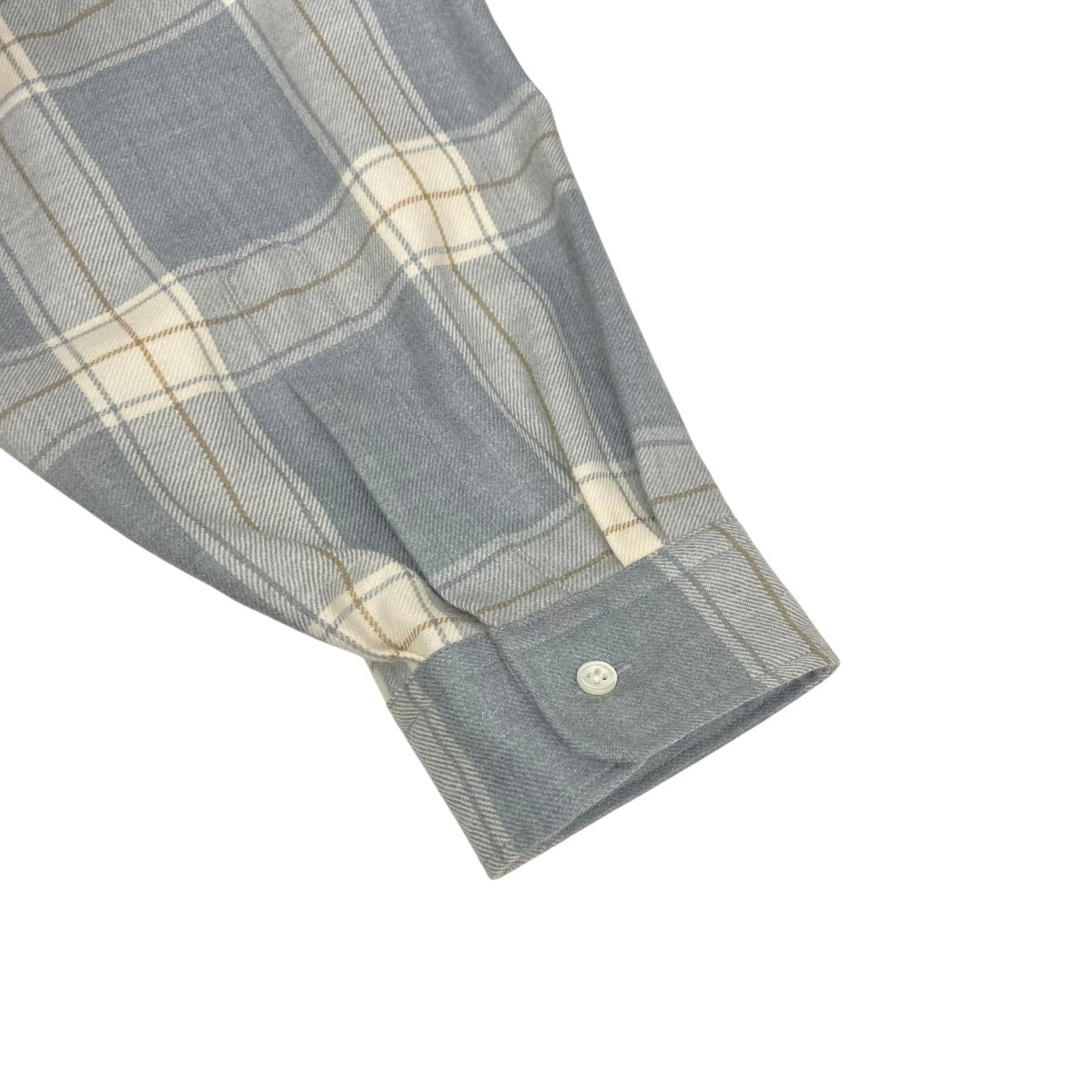 WOOL CHECK MILITARY SHIRTチェックシャツGM194-50508C