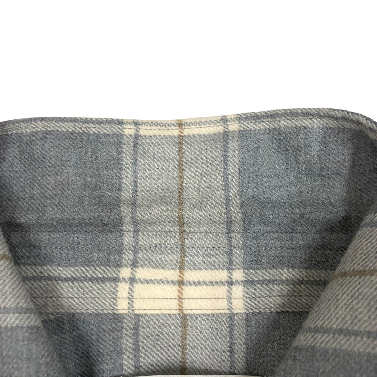 WOOL CHECK MILITARY SHIRTチェックシャツGM194-50508C