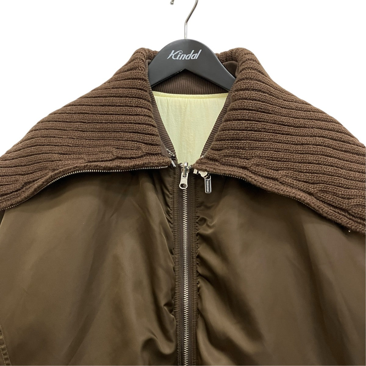 MAISON SPECIAL Multiway Knit Collar MA-1リバーシブルブルゾン21252215301 古着・中古-3枚目のアイテム画像