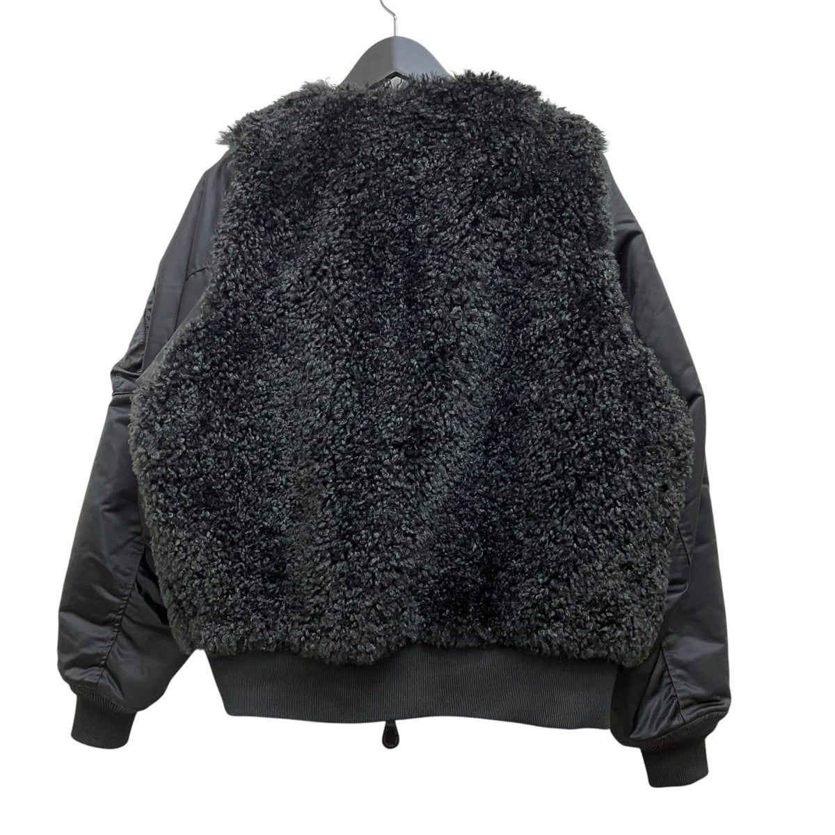 HYKE FAUX SHEARLING TYPE MA-1 JACKET 242-17426 307 古着・中古-2枚目のアイテム画像