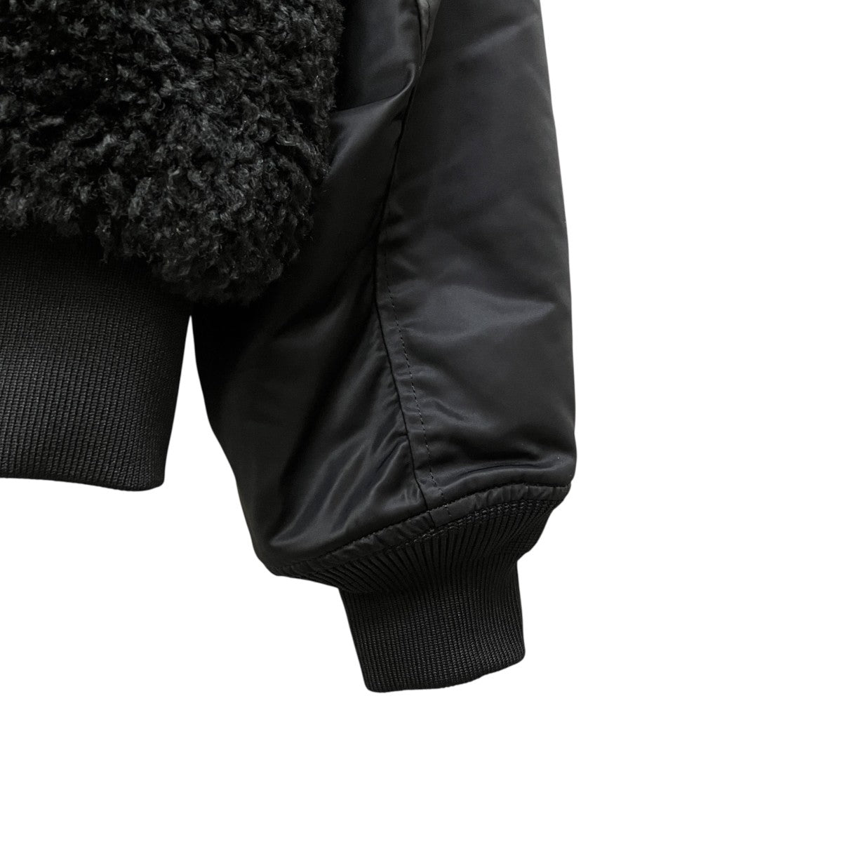 HYKE FAUX SHEARLING TYPE MA-1 JACKET 242-17426 307 古着・中古-5枚目のアイテム画像