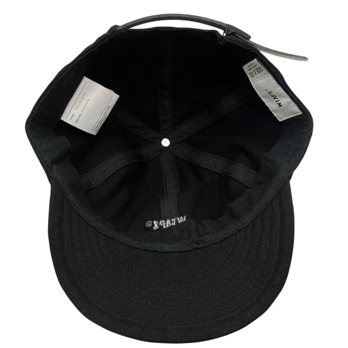 WTAPS ロゴ刺繍キャップキャップ252HCDT-HT09 古着・中古-5枚目のアイテム画像