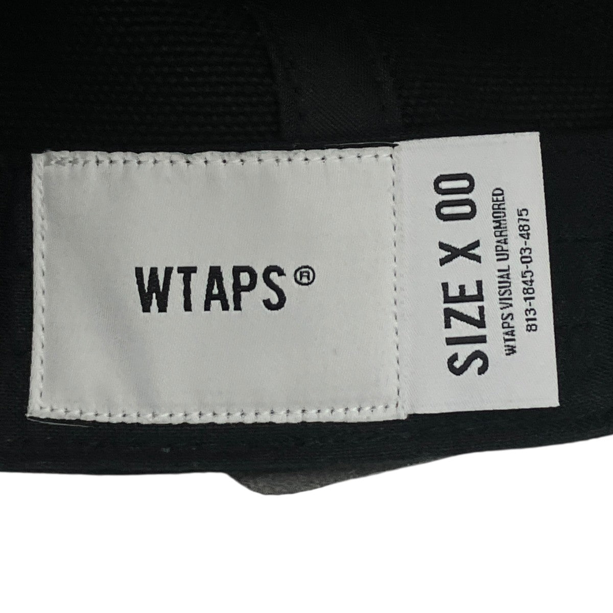 WTAPS ロゴ刺繍キャップキャップ252HCDT-HT09 古着・中古-7枚目のアイテム画像
