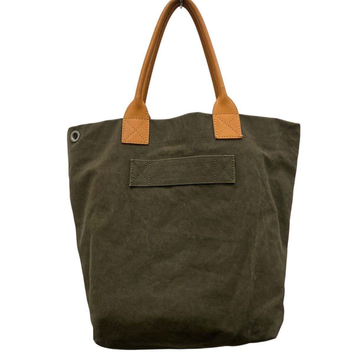 COMME des GARCONS HOMME 綿キャンバスバイオ加工 TOTE BAGハンドバッグHK-K 203 古着・中古-2枚目のアイテム画像