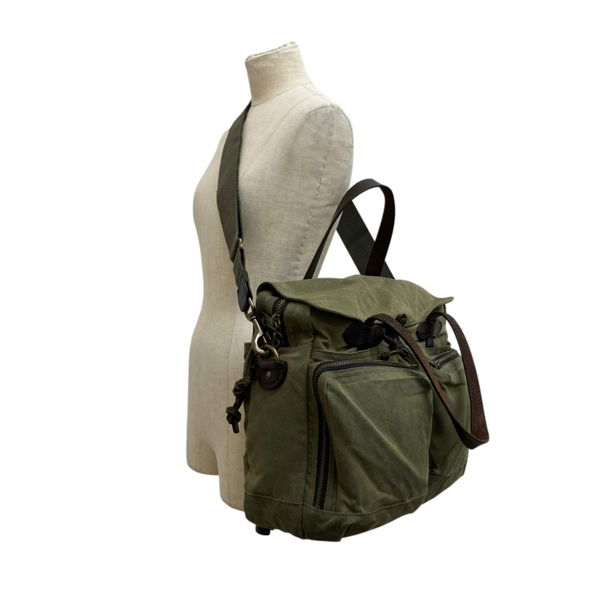 FILSON 24 Hour Tin Cloth Briefcase 11070140 古着・中古-4枚目のアイテム画像