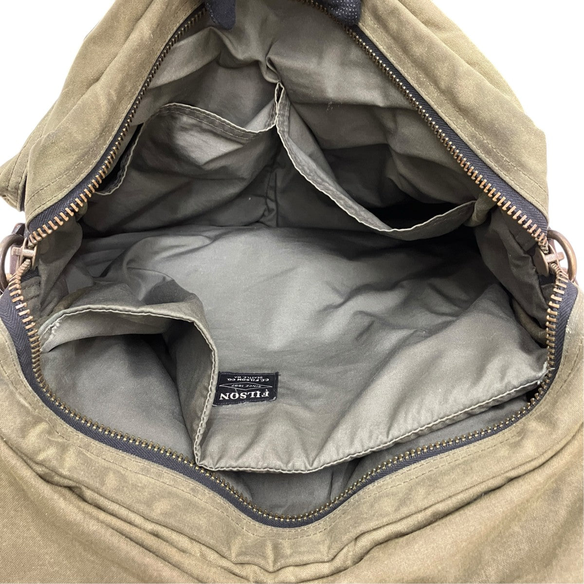 FILSON 24 Hour Tin Cloth Briefcase 11070140 古着・中古-5枚目のアイテム画像