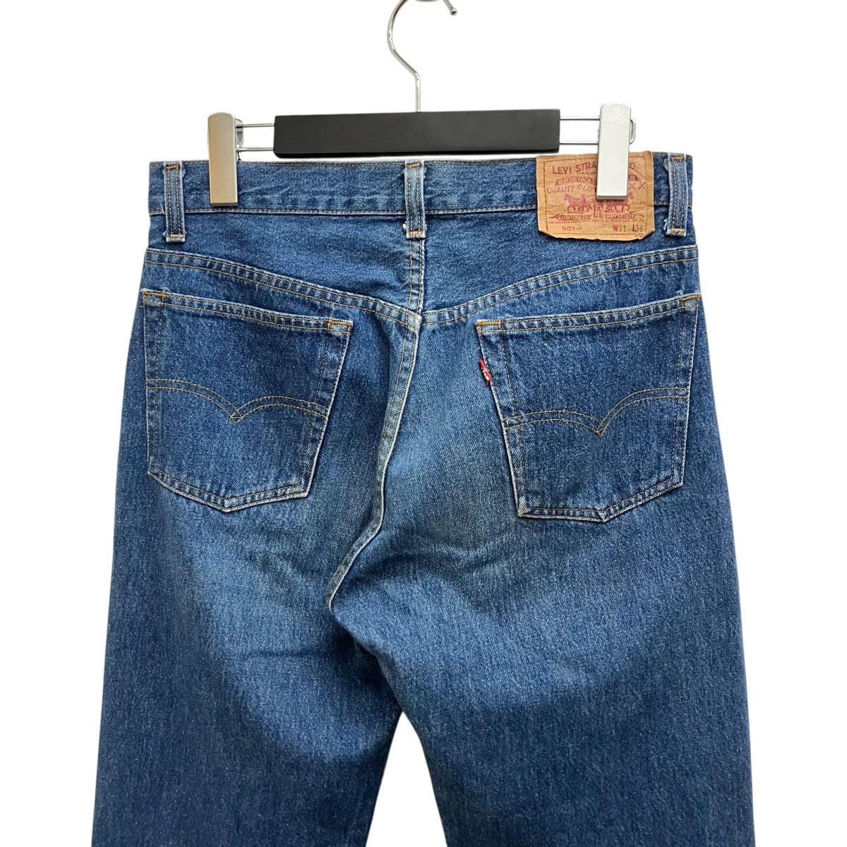90s501XX バレンシア製 ボタン裏555 USA製デニムパンツ501-5900