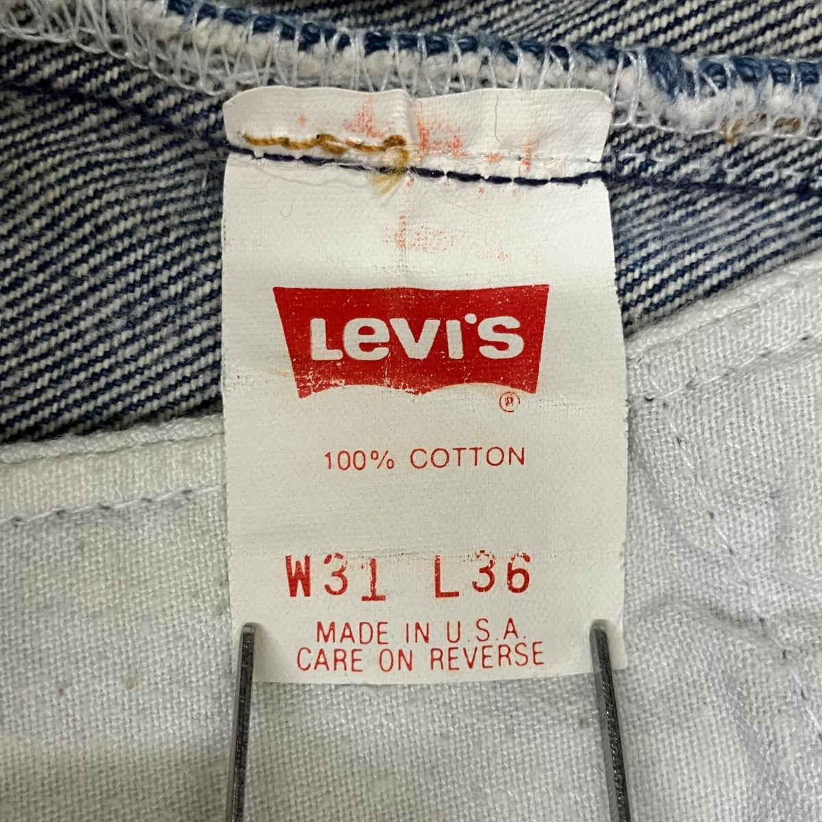 LEVI'S(リーバイス) 90s501XX バレンシア製 ボタン裏555 USA製デニム
