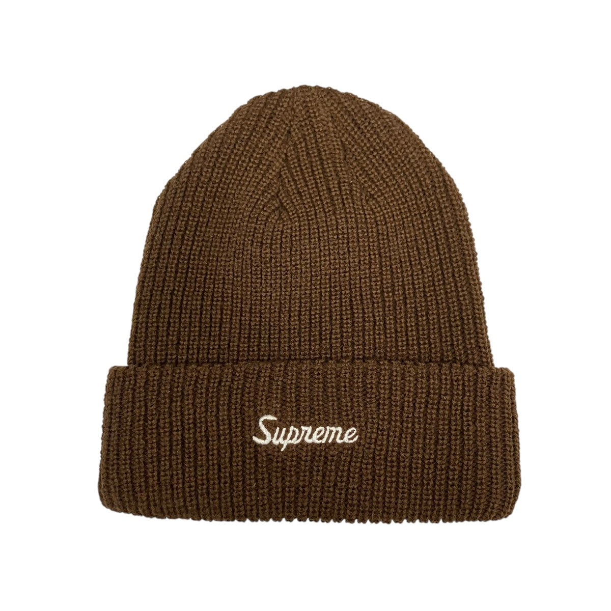 Supreme 22SS Gauge Beanie ’Brown’ 古着・中古-1枚目のアイテム画像