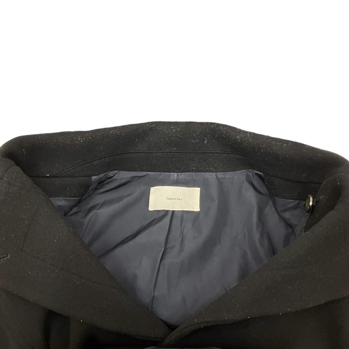 TODAYFUL 24AW Standcollar Wool Coat 12320004 古着・中古-9枚目のアイテム画像