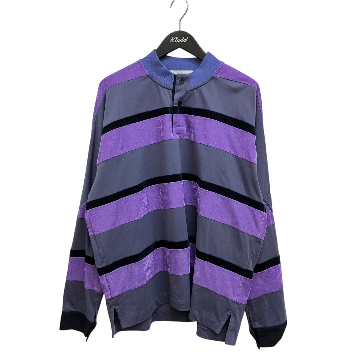 TOGA VIRILIS Velvet border jersey L S長袖カットソーTV261-JJ311 古着・中古-1枚目のアイテム画像