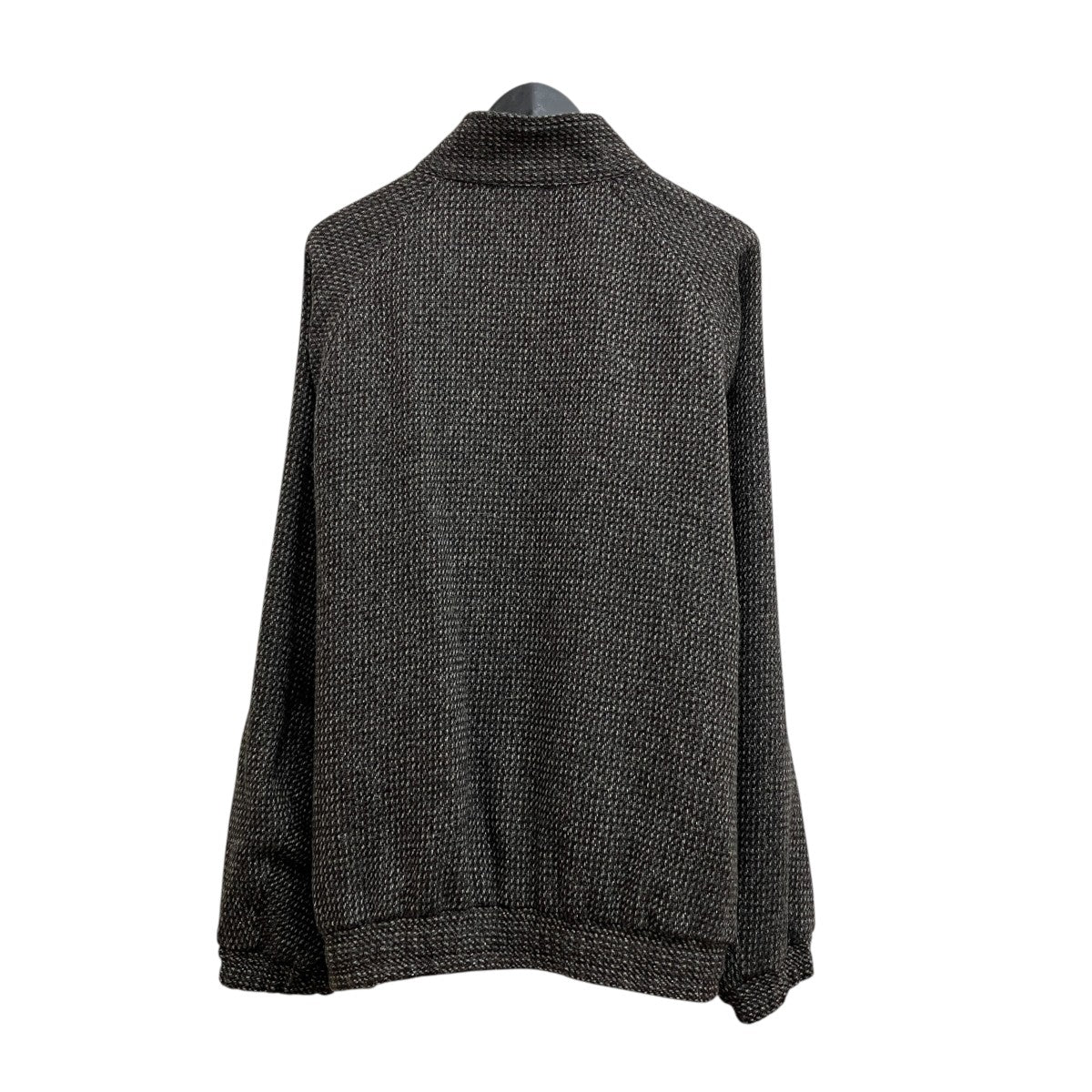 AURALEE ALPACA WOOL SILK TWEED ZIP BLOUSON A25AB03LS 古着・中古-2枚目のアイテム画像