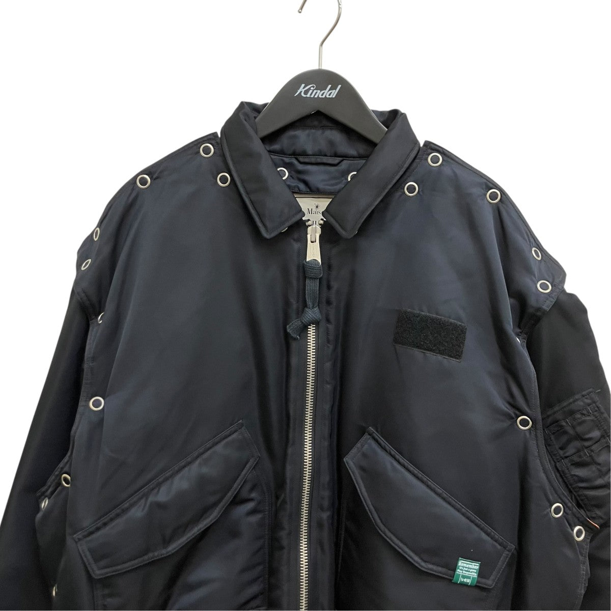 Maison MIHARA YASUHIRO 再構築MA-1 A03BL072 古着・中古-3枚目のアイテム画像