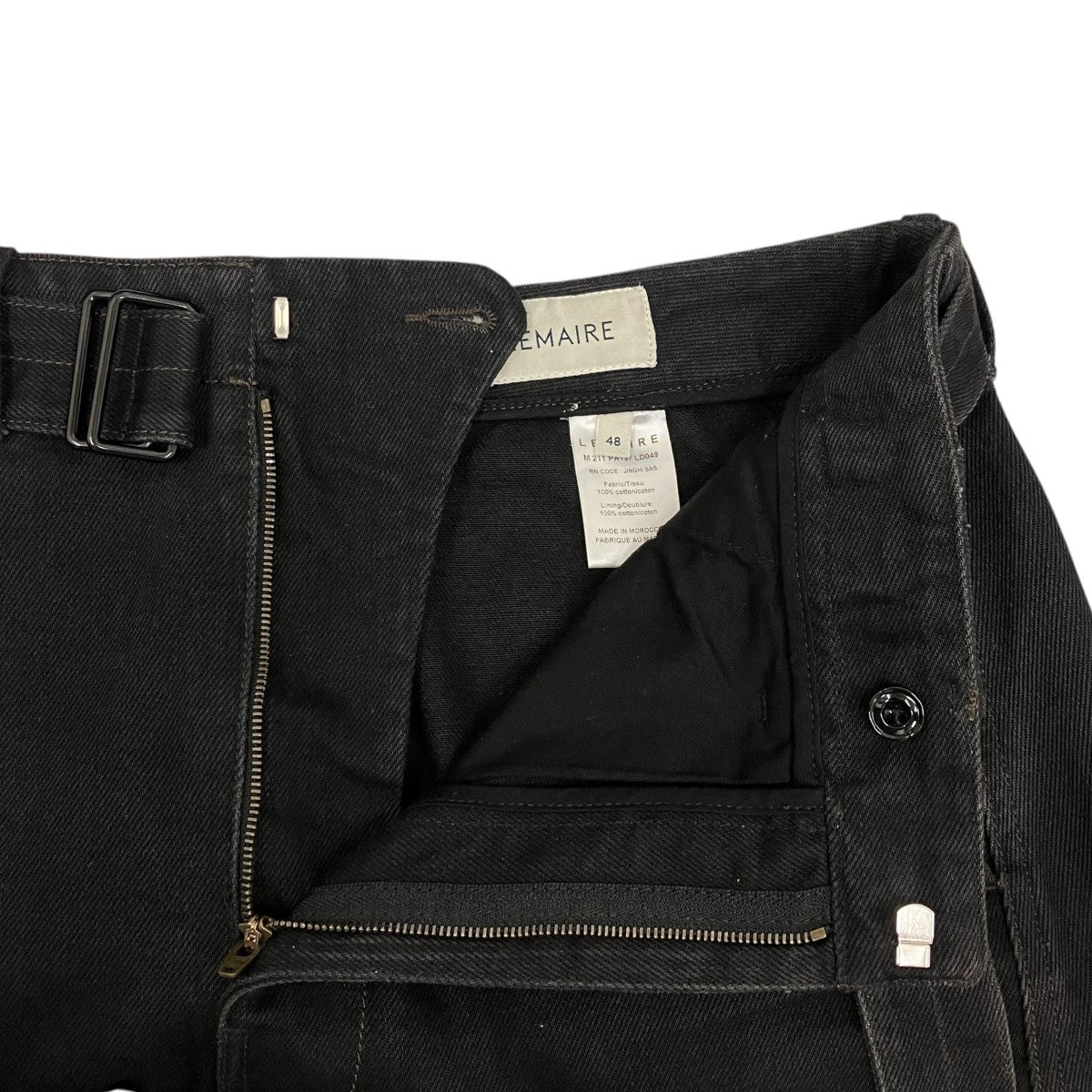 LEMAIRE ハイライズワイドレッグパンツ M 211 PA137 LD049 古着・中古-6枚目のアイテム画像