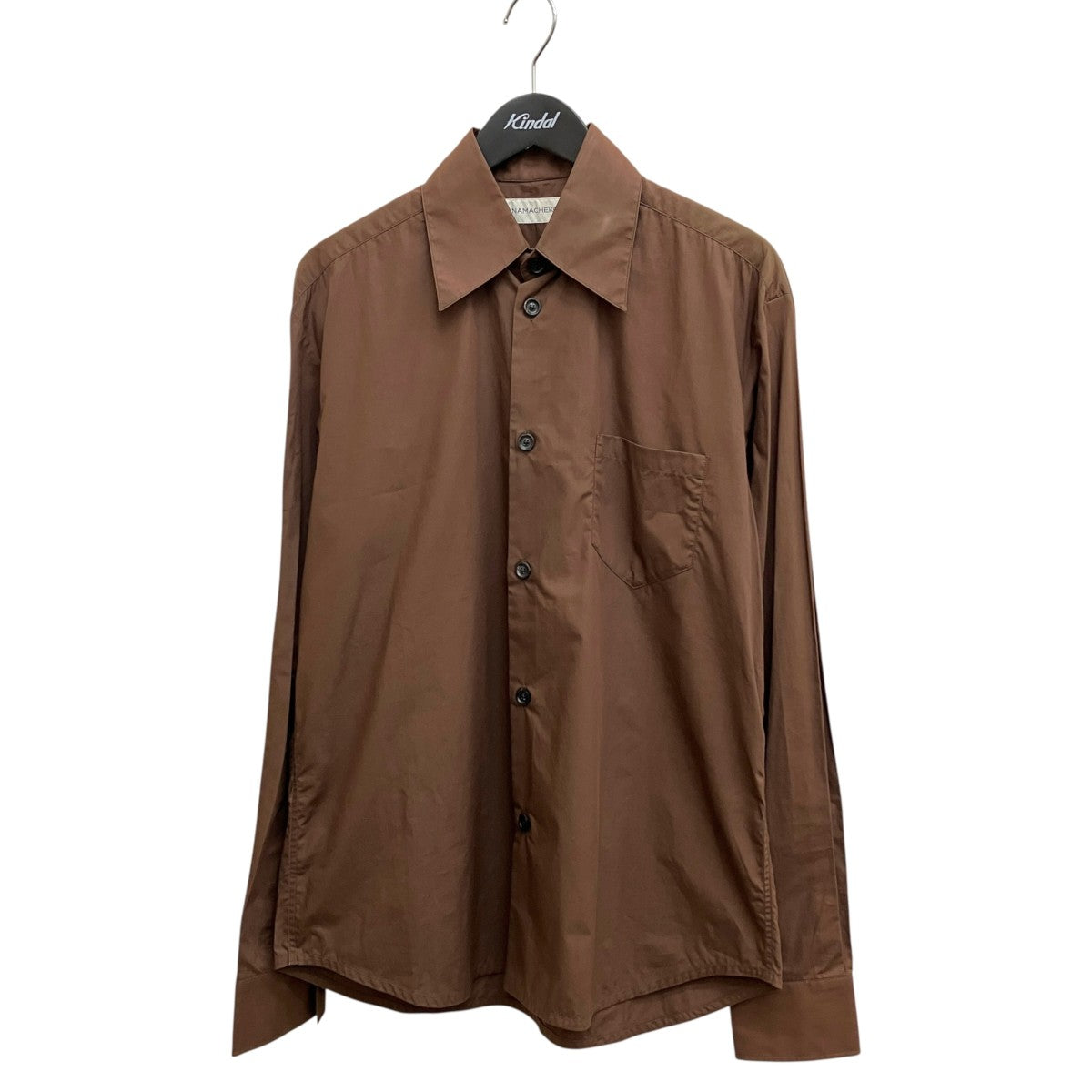 NAMACHEKO LAUSE ADJUSTABLE PLACKET SHIRT N1008 古着・中古-1枚目のアイテム画像