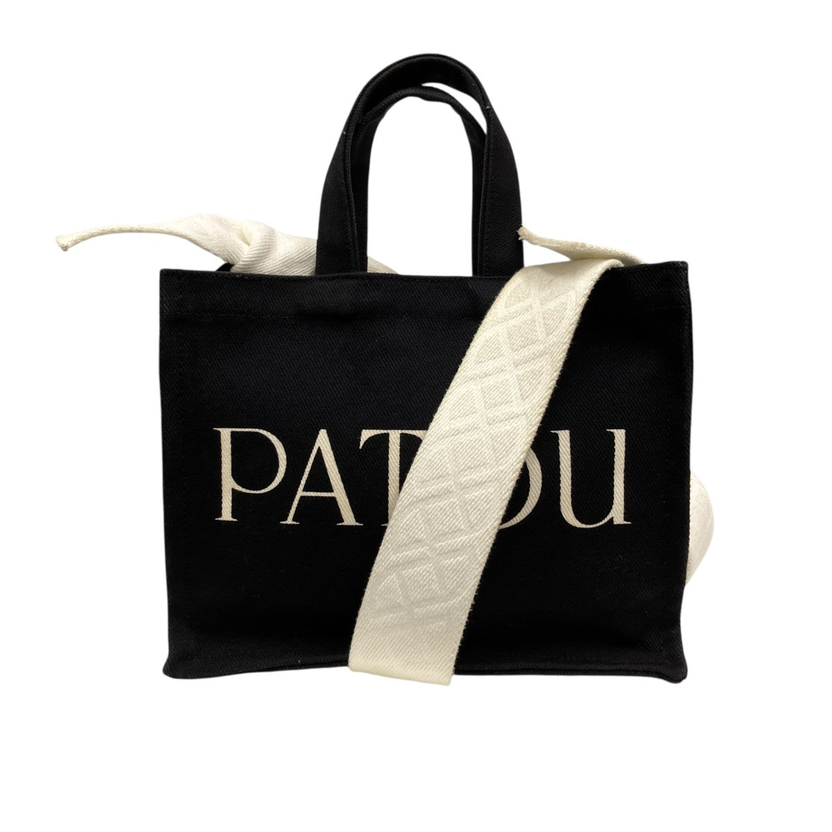 Patou オーガニックコットン スモール パトゥ キャンバストート AC0250076999B 古着・中古-1枚目のアイテム画像